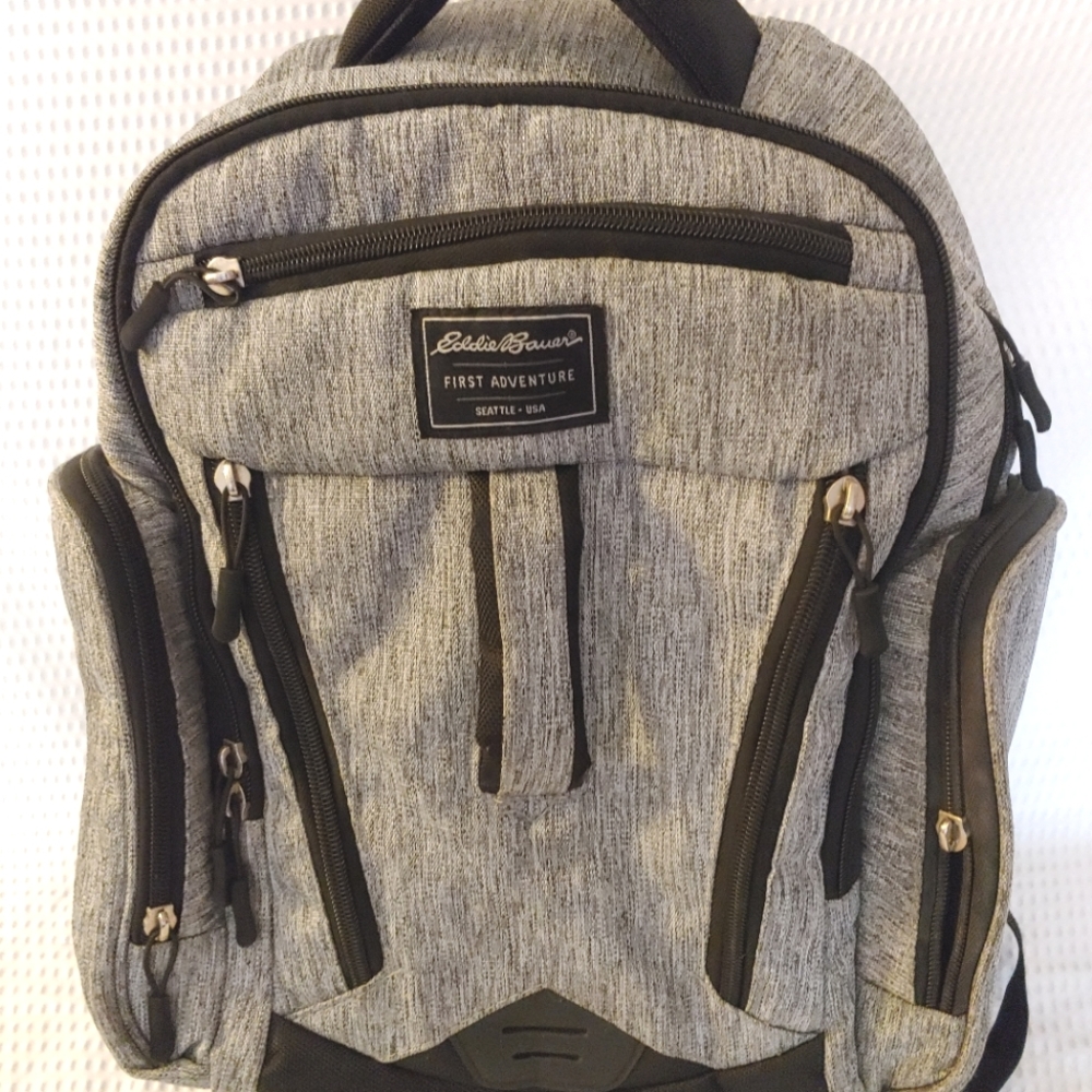 Eddie Bauer first adventure diaper bag.